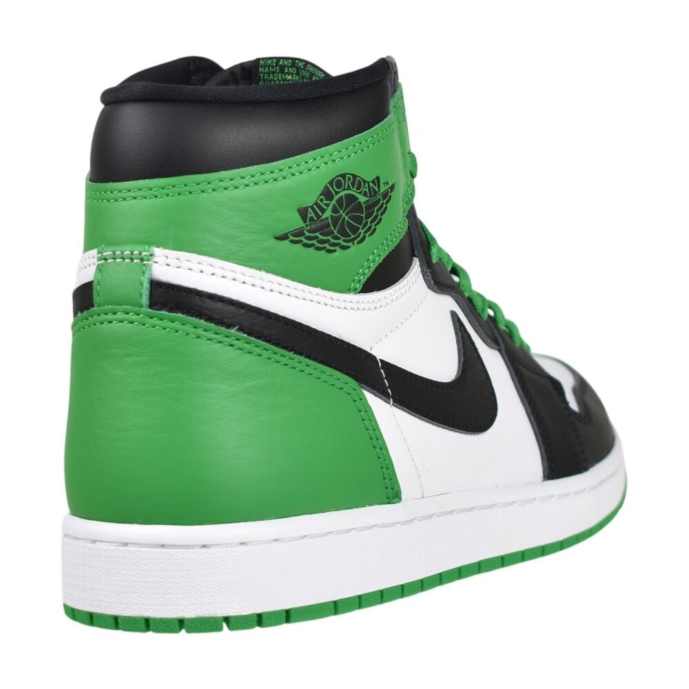 Air Jordan 1 Retro High OG "Lucky Green" Men's Shoes Black dz5485-031