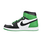 Air Jordan 1 Retro High OG "Lucky Green" Men's Shoes Black dz5485-031