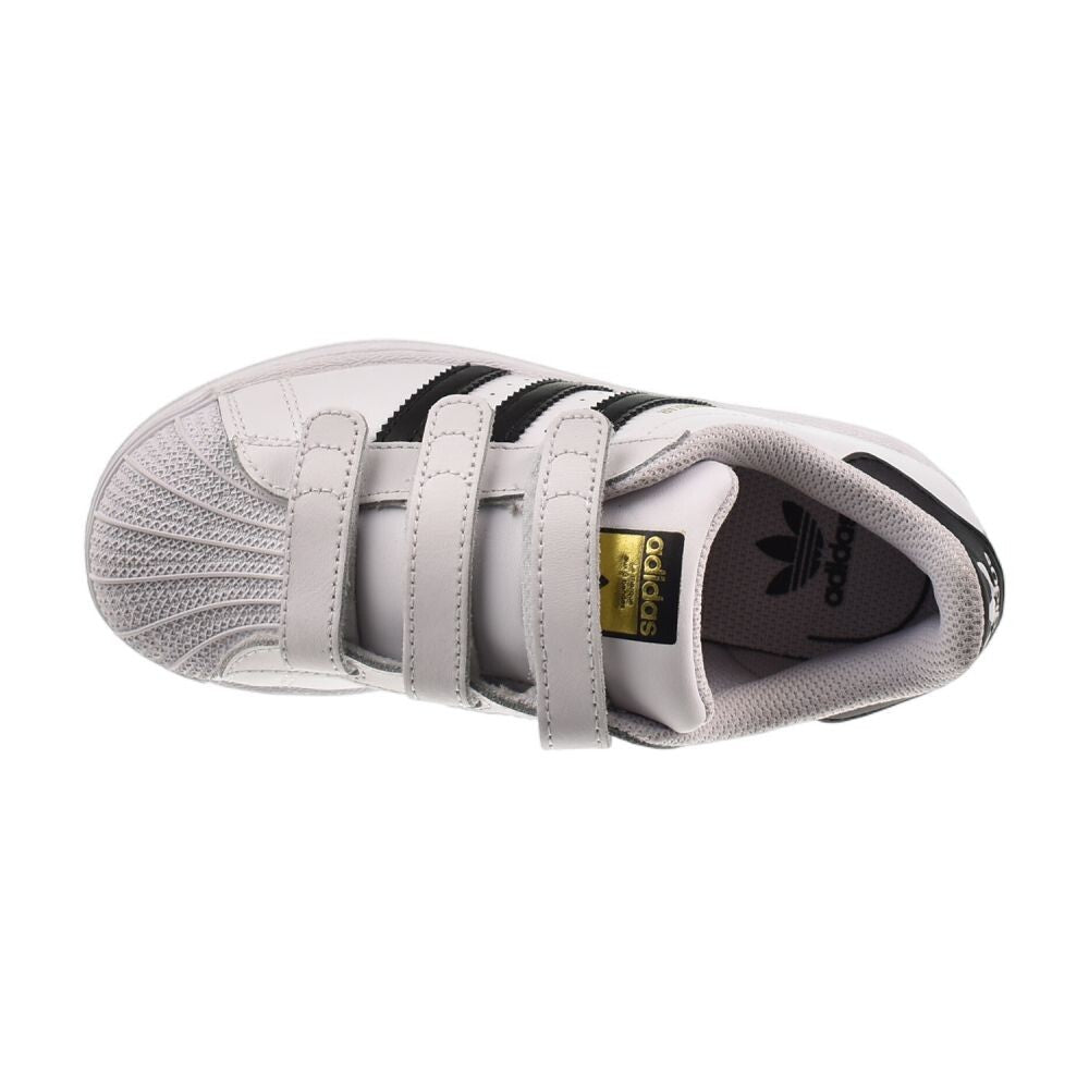 Adidas Superstar CF C Little Kids' Shoes Cloud White/Core Black ef4838