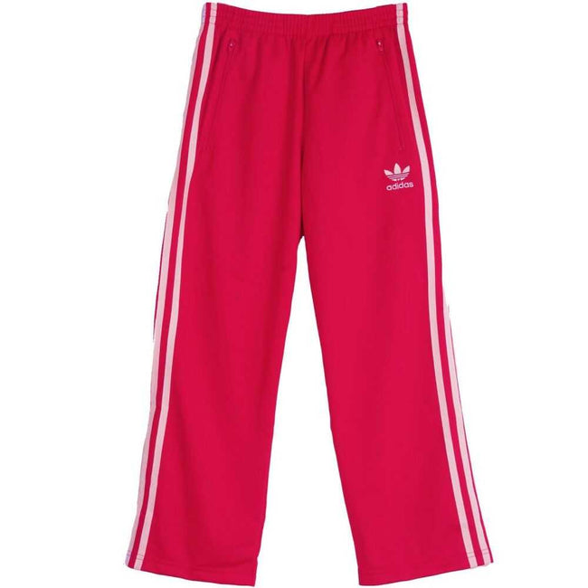 Adidas Firebird Kids Track Pants Pink/White  f81475