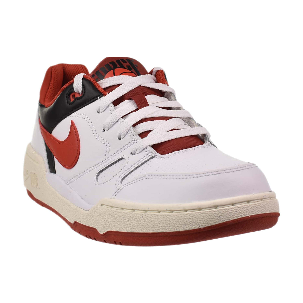 Nike Full Force Low Men's Shoes White-Red-Black