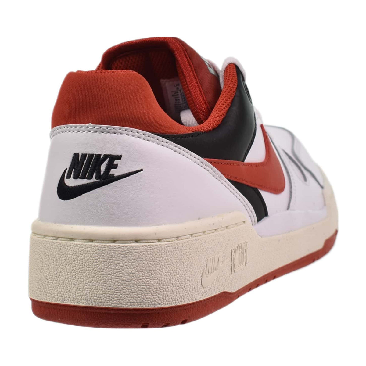 Nike Full Force Low Men's Shoes White-Red-Black
