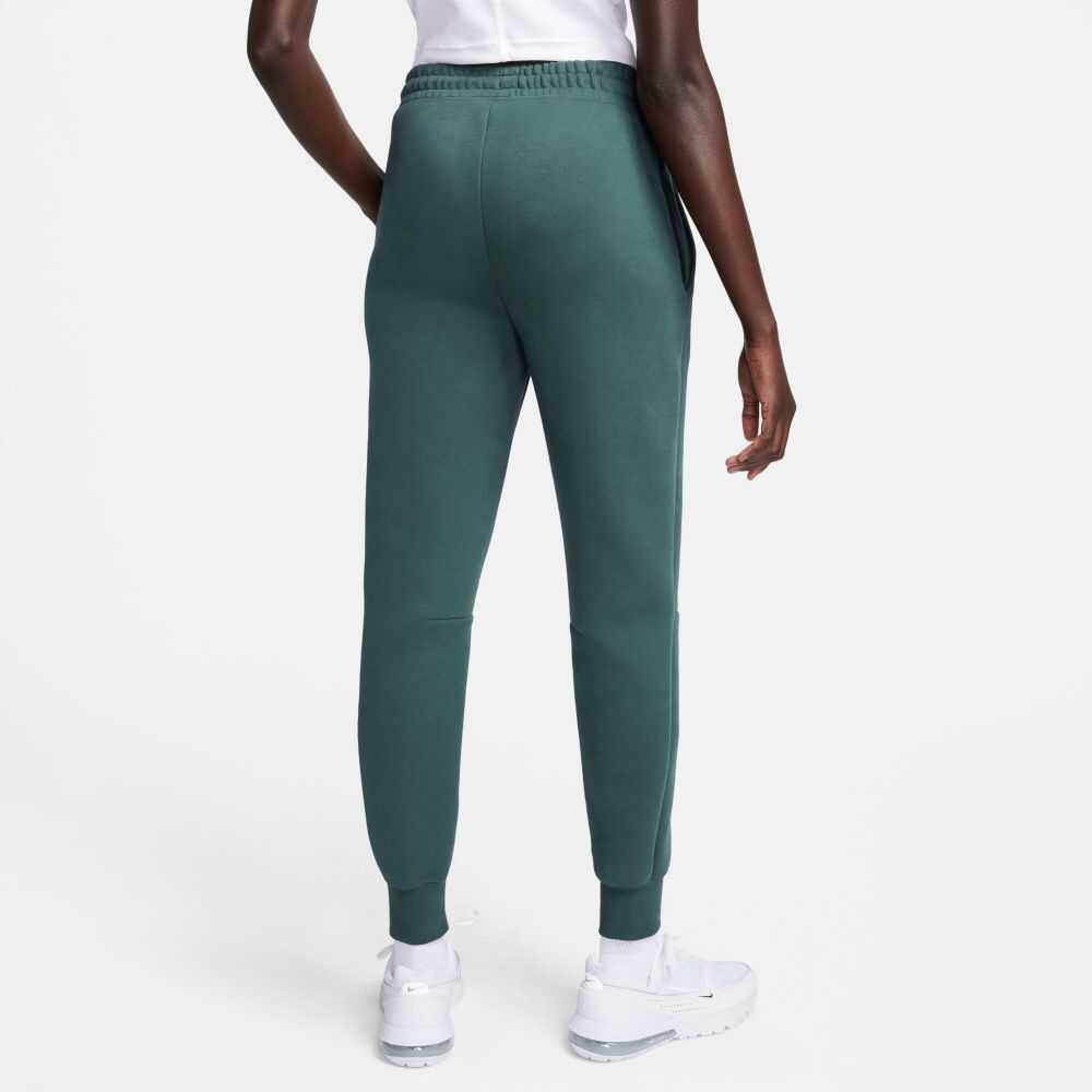 Nike Sportswear Tech Fleece Women's Mid-Rise Jogger Pants Deep Jungle Green fb8330-328
