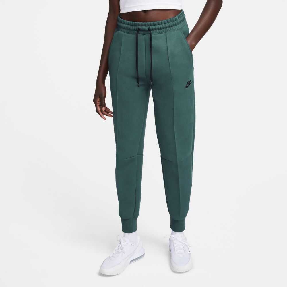 Nike Sportswear Tech Fleece Women's Mid-Rise Jogger Pants Deep Jungle Green fb8330-328