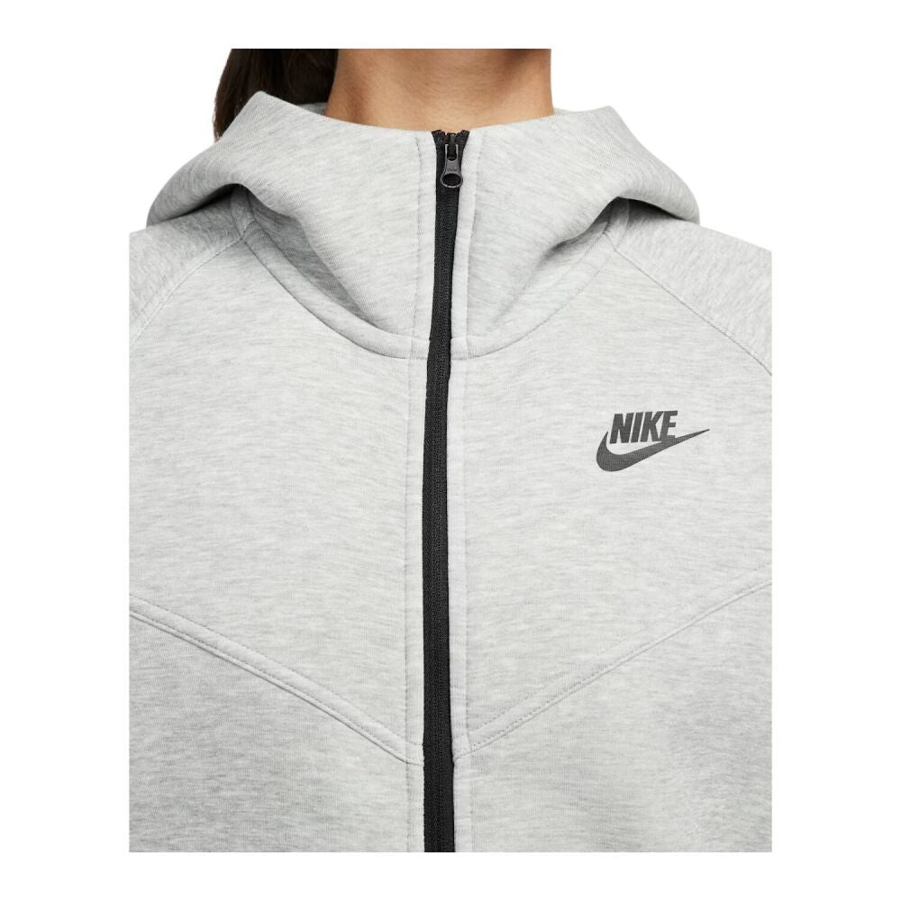 Nike Nsw Tech Fleece Windrunner Full-Zip Women's Hoodie Grey/Black fb8338-013
