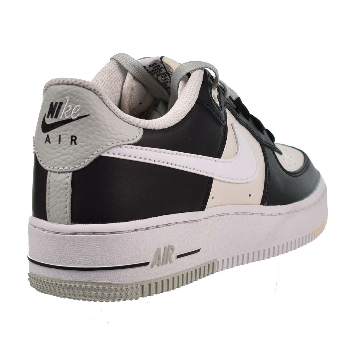 Nike Air Force 1 LV8 (GS) Big Kids' Shoes Black-Phantom-White