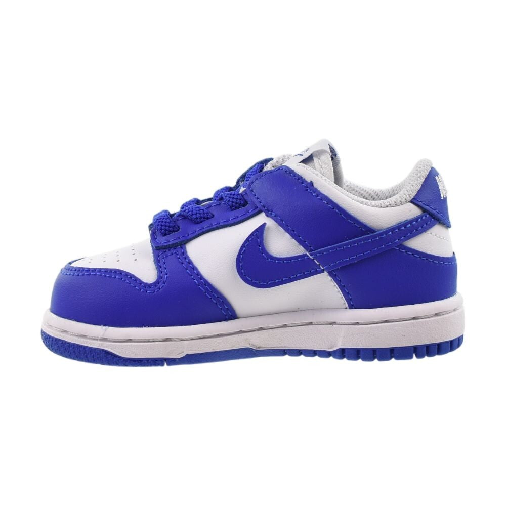 Nike Dunk Low (TD) Toddlers' Shoes White/Hyper Royal fb9107-131