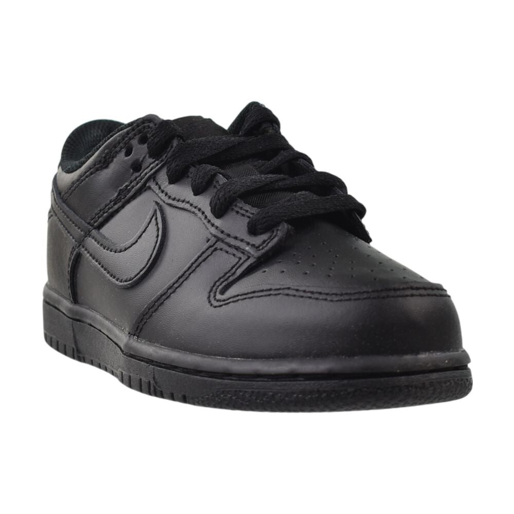 Nike Dunk Low (PS) Little Kids' Shoes Black/Black fb9108-009
