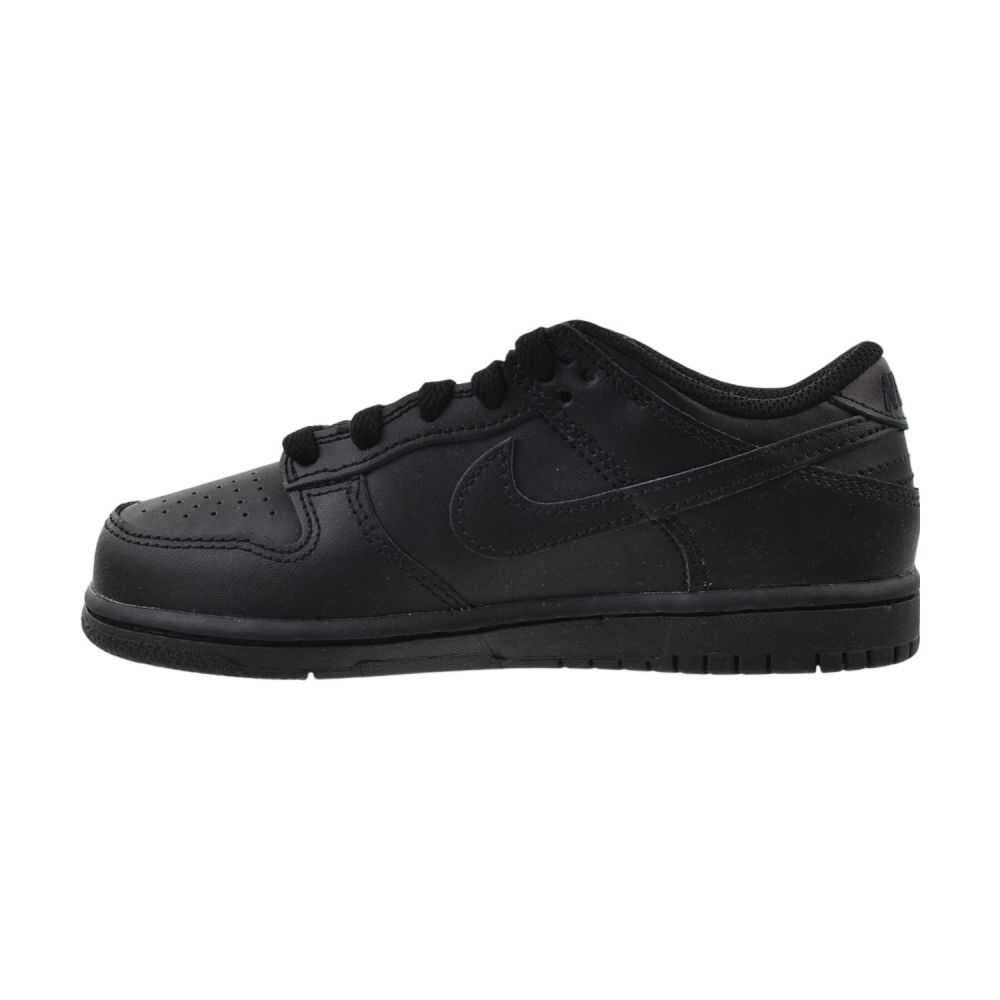 Nike Dunk Low (PS) Little Kids' Shoes Black/Black fb9108-009