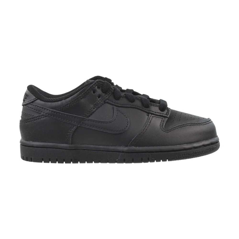 Nike Dunk Low (PS) Little Kids' Shoes Black/Black fb9108-009