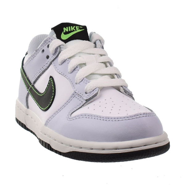 Nike Dunk Low (PS) Little Kids' Shoes White/Black-Football Grey fb9108-107