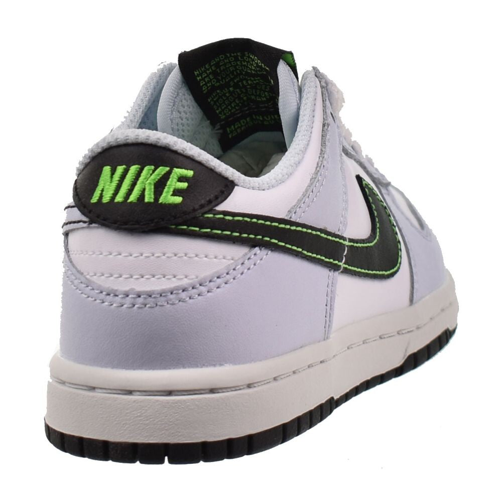 Nike Dunk Low (PS) Little Kids' Shoes White/Black-Football Grey fb9108-107