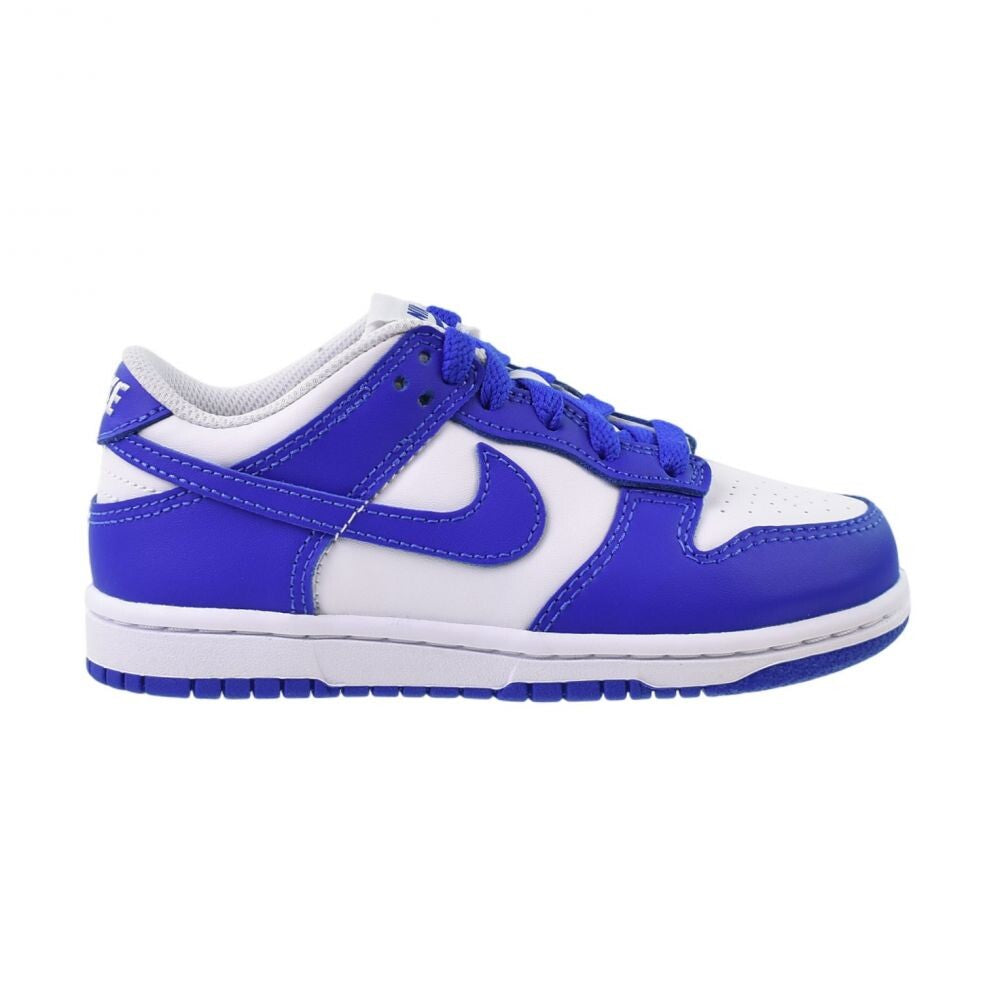 Nike Dunk Low (PS) Little Kids' Shoes White/Hyper Royal fb9108-131