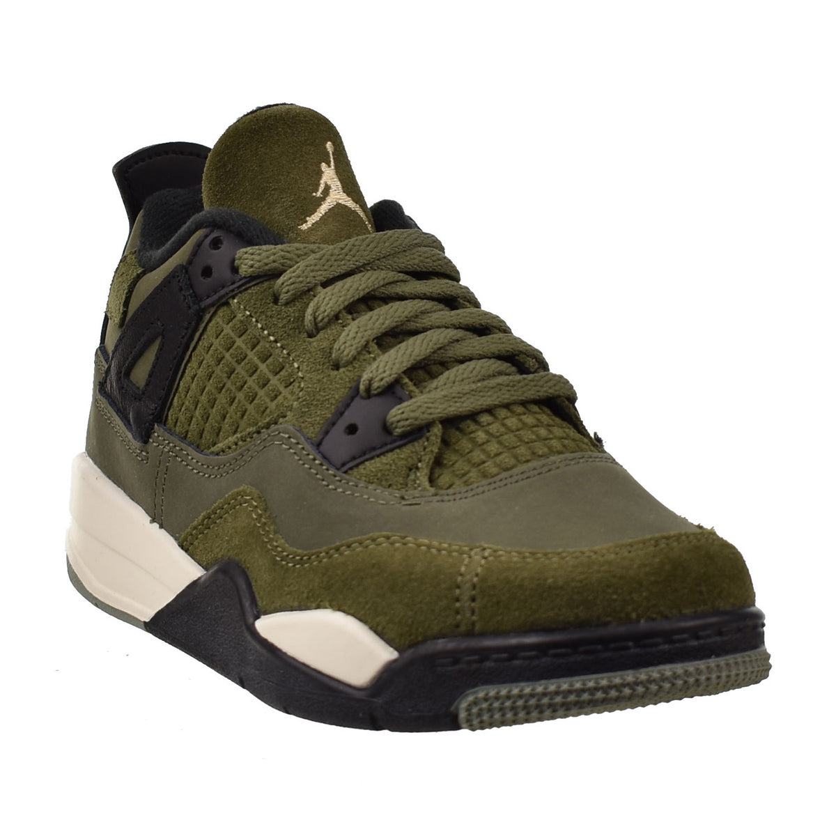 Jordan 4 Retro SE Craft (PS) Little Kids' Shoes Medium Olive 