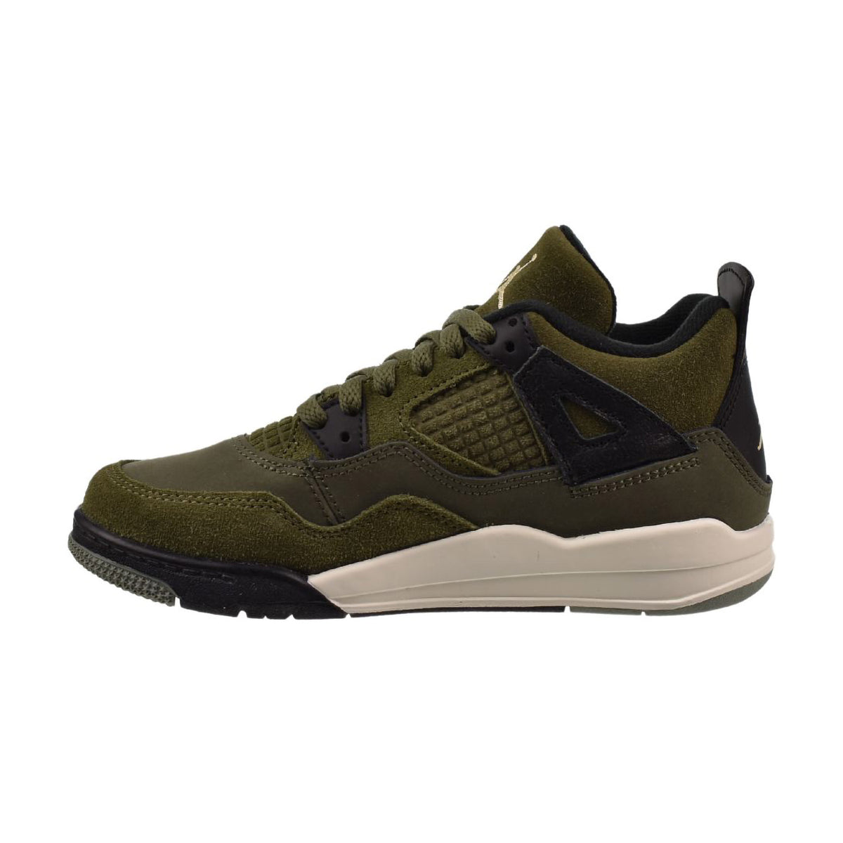 Jordan 4 Retro SE Craft (PS) Little Kids' Shoes Medium Olive 