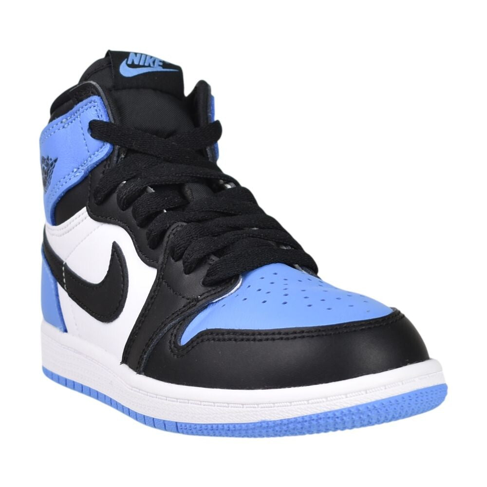 Jordan 1 Retro High OG PS "UNC Toe" Little Kids' Shoes Blue fd1412-400