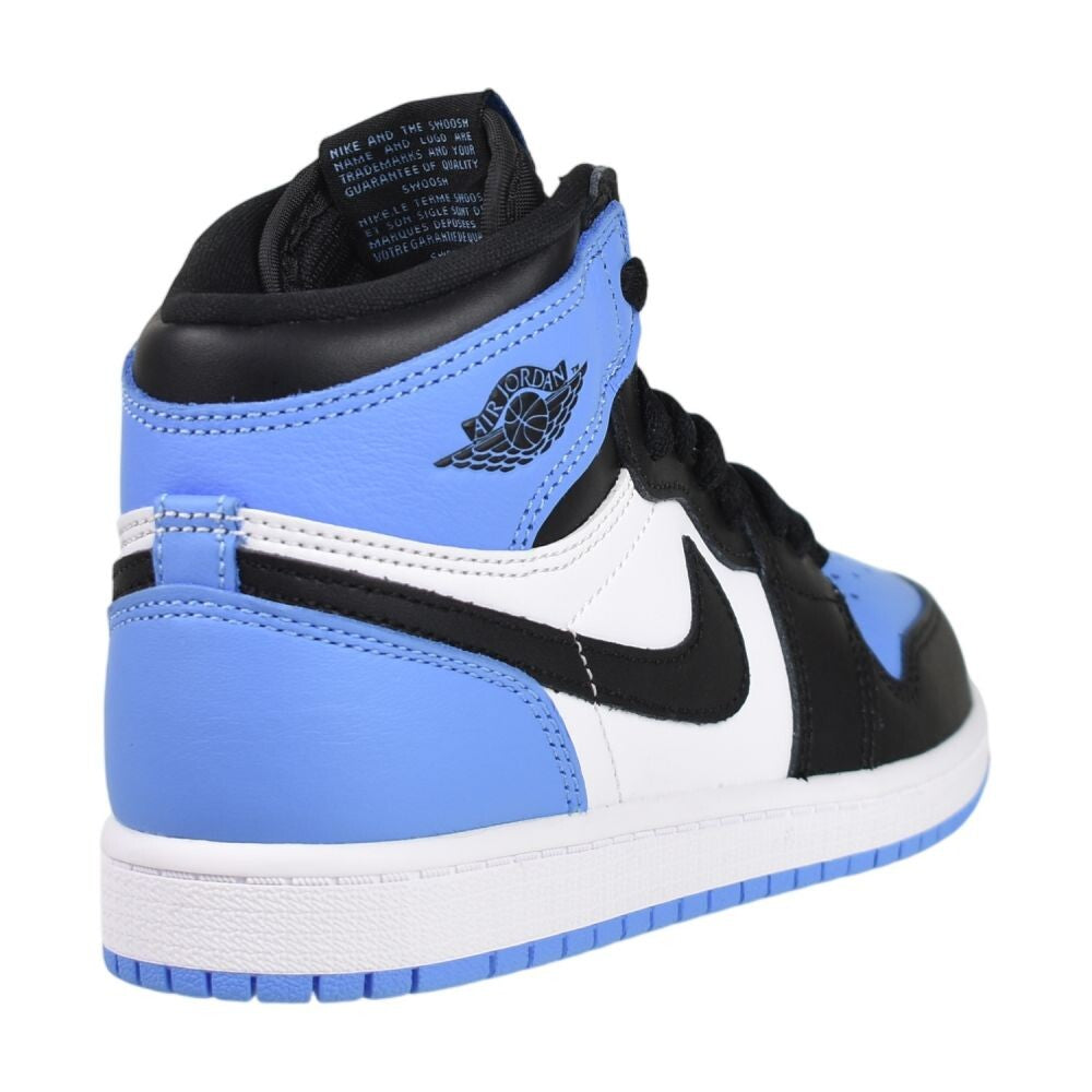 Jordan 1 Retro High OG PS "UNC Toe" Little Kids' Shoes Blue fd1412-400