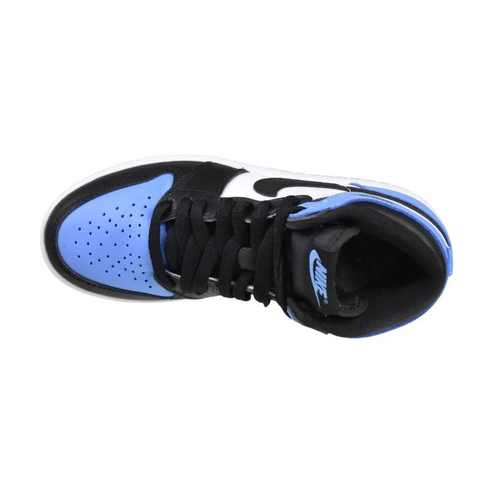 Jordan 1 Retro High OG PS "UNC Toe" Little Kids' Shoes Blue fd1412-400
