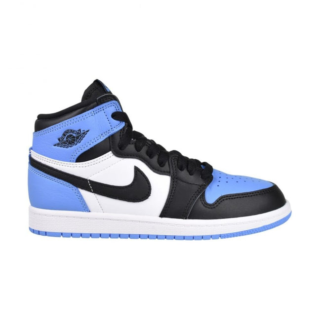 Jordan 1 Retro High OG PS "UNC Toe" Little Kids' Shoes Blue fd1412-400