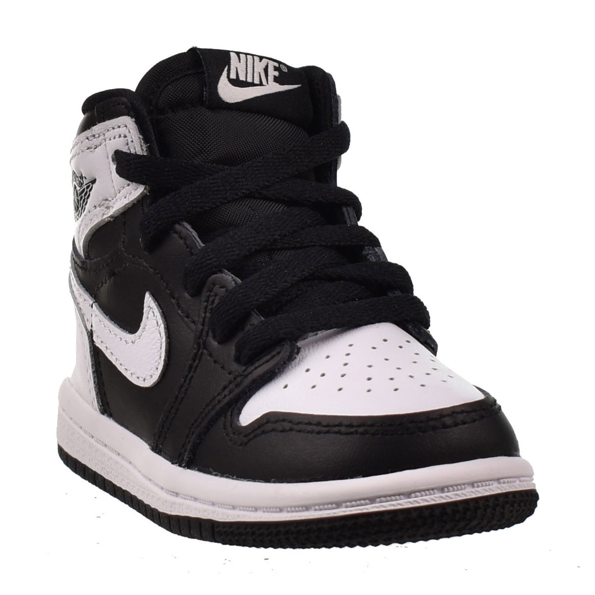 Jordan 1 Retro High OG (TD) Toddler Shoes Black-White