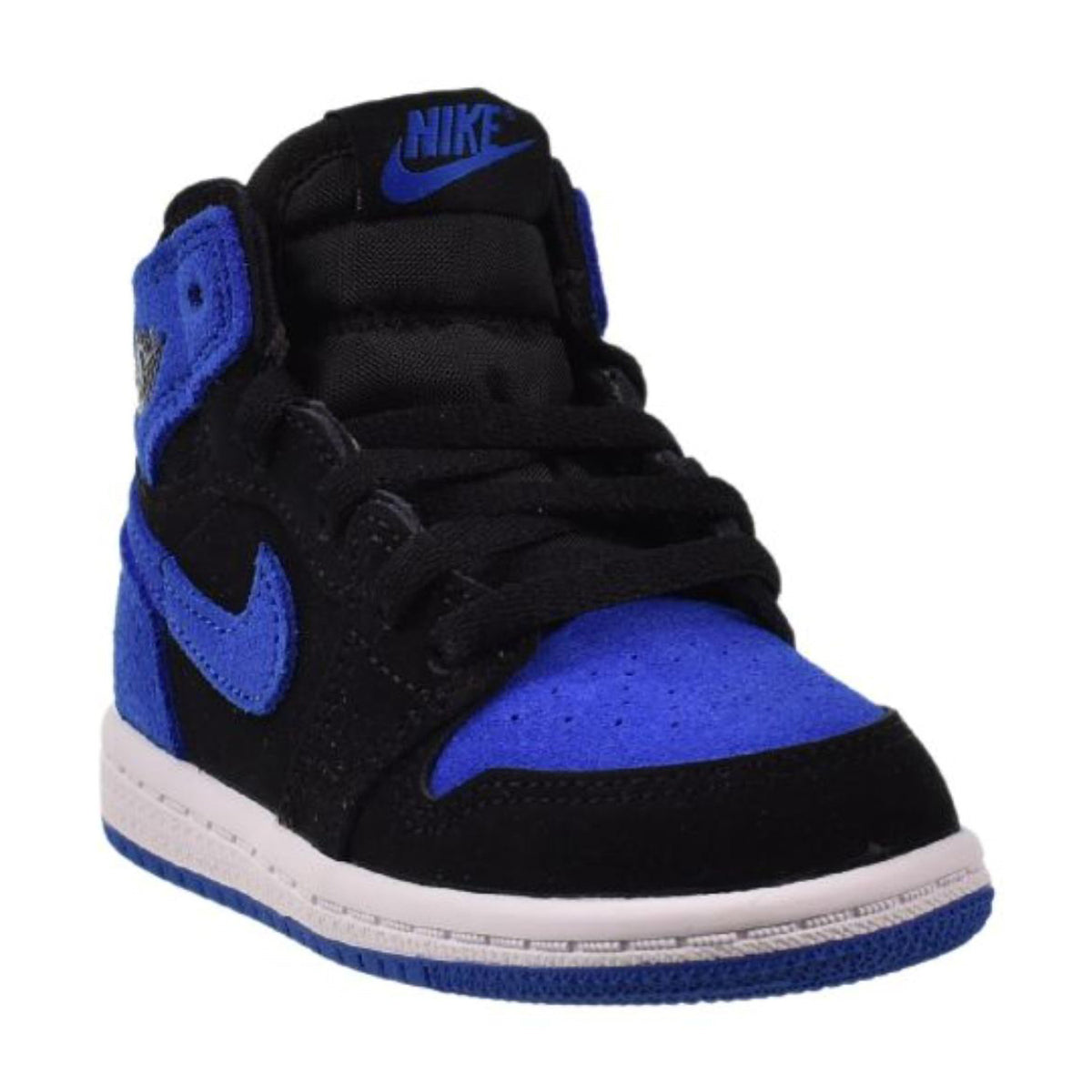 Jordan 1 Retro High OG "Royal Reimagined" (TD) Toddlers' Shoes Black-Royal Blue