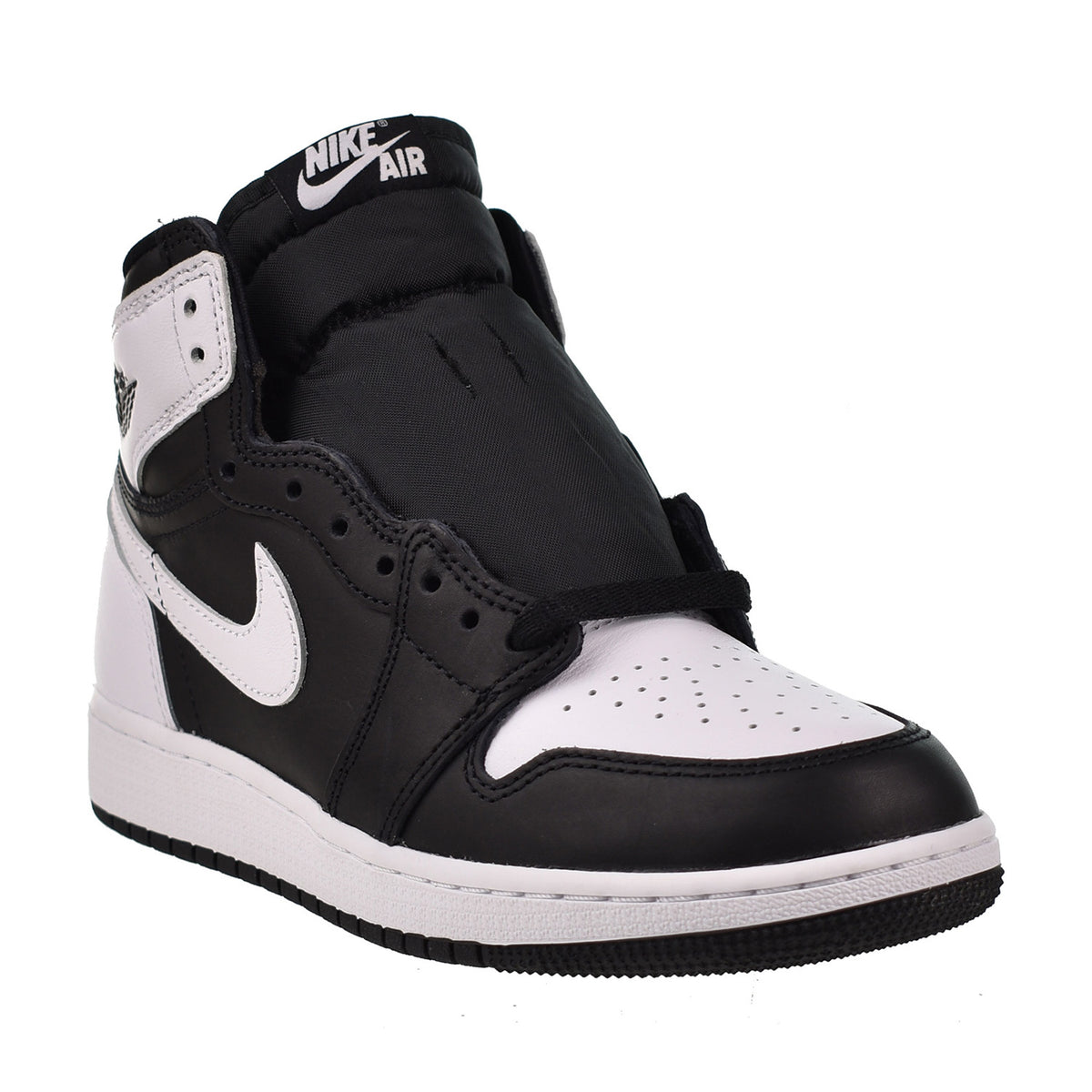 Jordan 1 Retro High OG (GS) Big Kids' Shoes Black-White 
