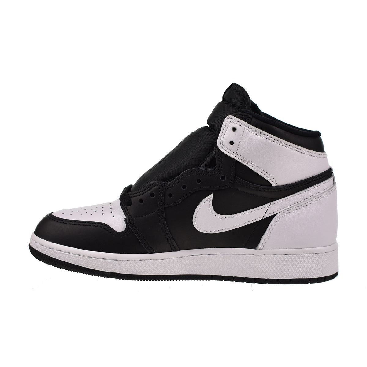 Jordan 1 Retro High OG (GS) Big Kids' Shoes Black-White 