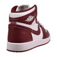 Jordan 1 Retro High OG (GS) Big Kids' Shoes White-Team Red