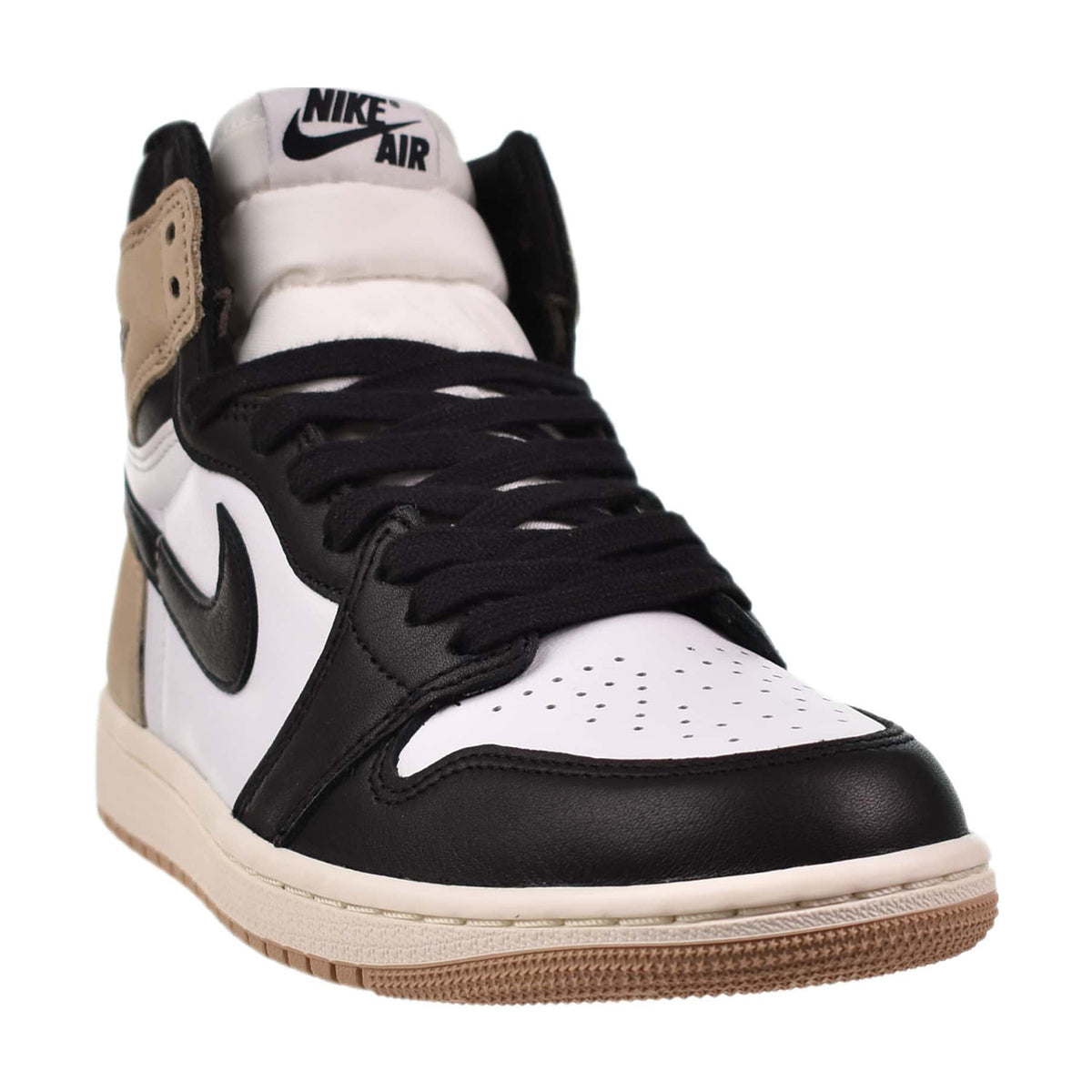 Jordan 1 Retro High OG Latte Women's Shoes Black-Legend Medium Brown