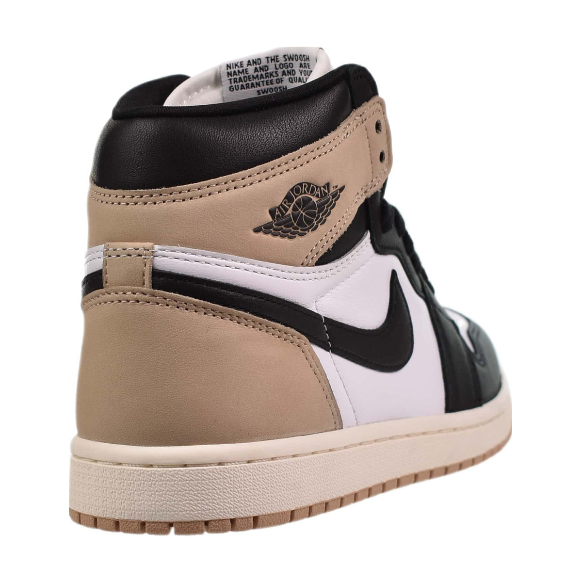 Jordan 1 Retro High OG Latte Women's Shoes Black-Legend Medium Brown