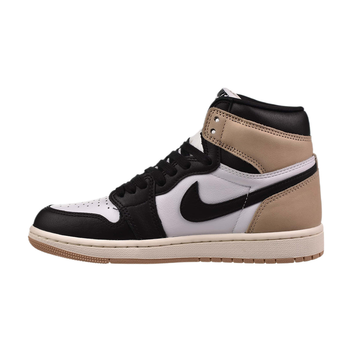 Jordan 1 Retro High OG Latte Women's Shoes Black-Legend Medium Brown