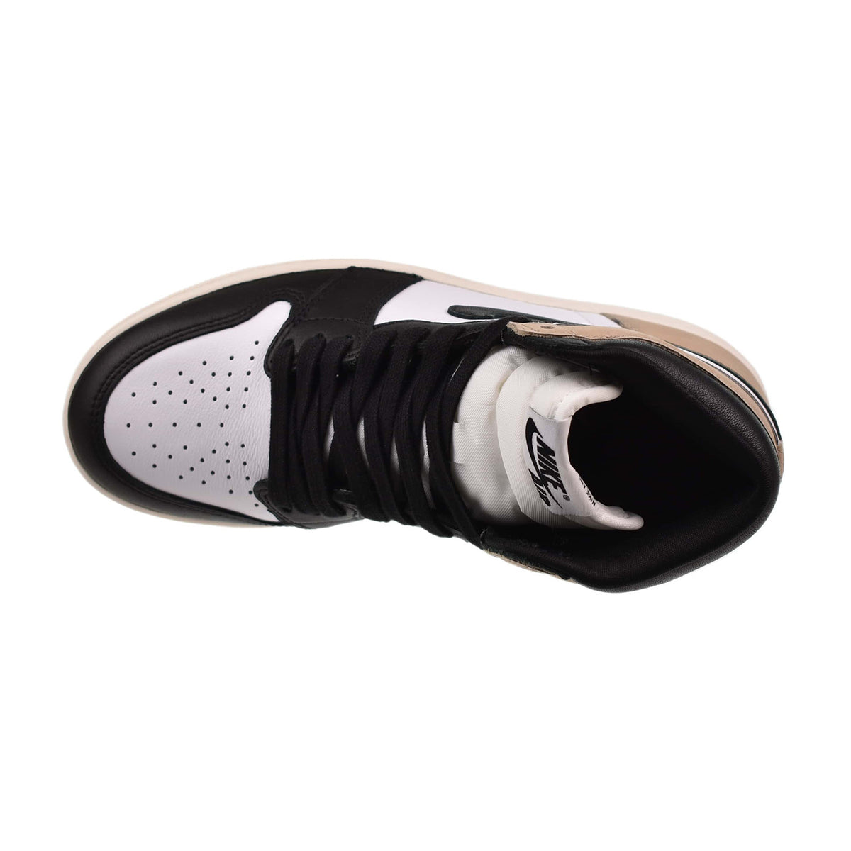 Jordan 1 Retro High OG Latte Women's Shoes Black-Legend Medium Brown