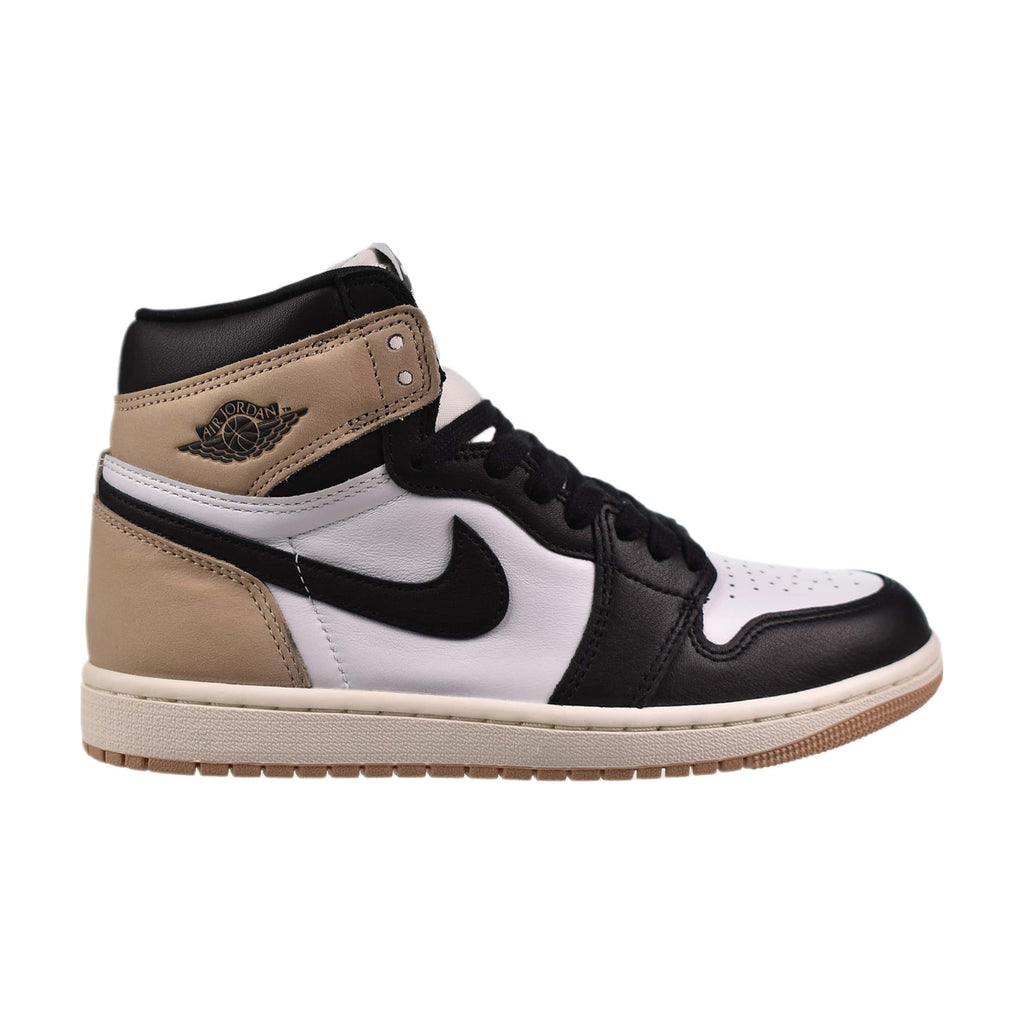 Jordan 1 Retro High OG Latte Women's Shoes Black-Legend Medium Brown