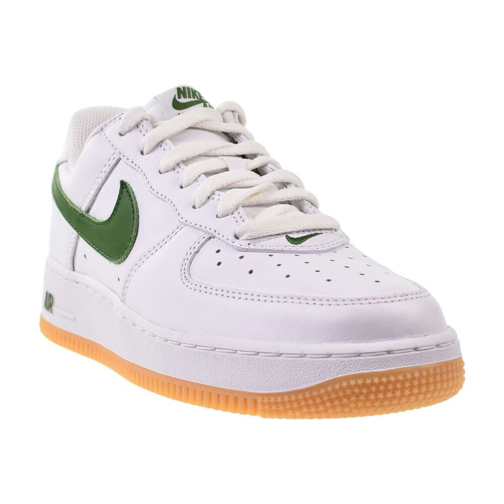 Nike Air Force 1 Low Retro QS Men's Shoes White/Forest Green fd7039-101