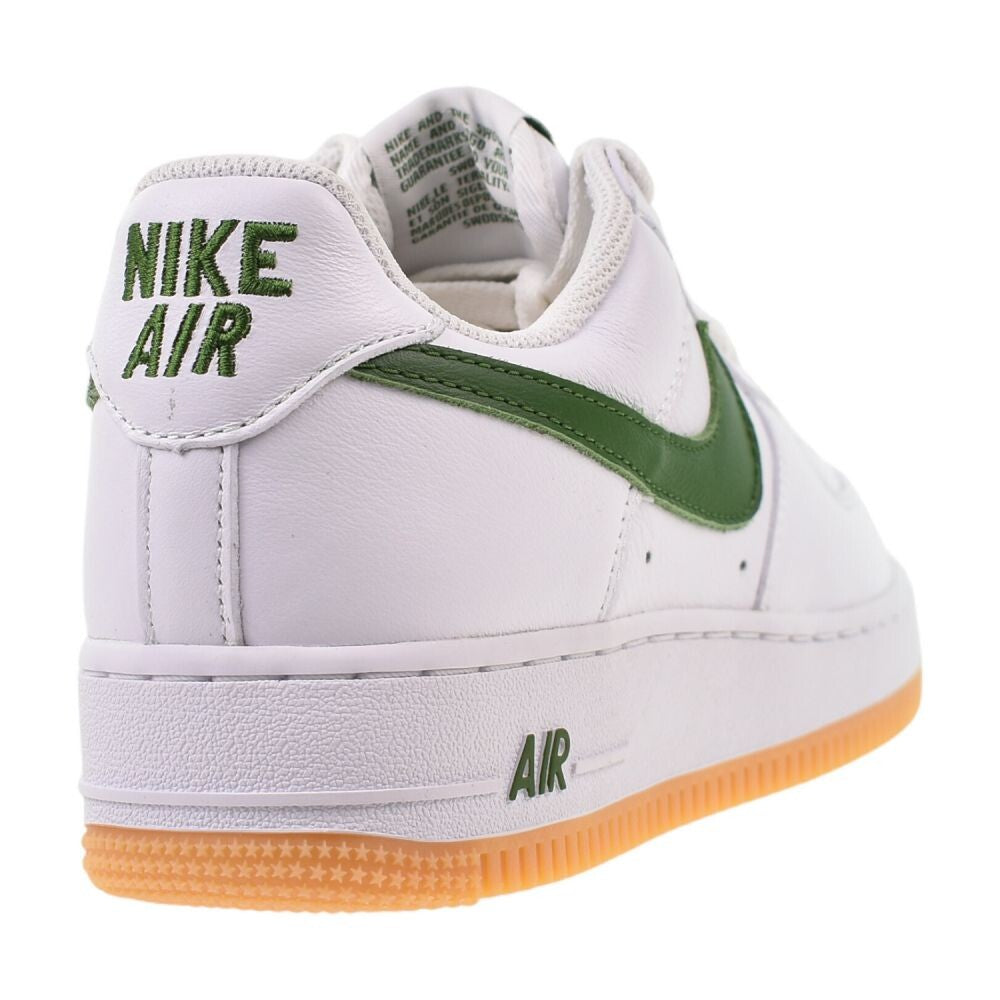 Nike Air Force 1 Low Retro QS Men's Shoes White/Forest Green fd7039-101