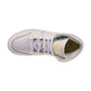 Air Jordan 1 Mid Big Kids' Shoes Sail/Lt Laser Orange-White fd8780-181