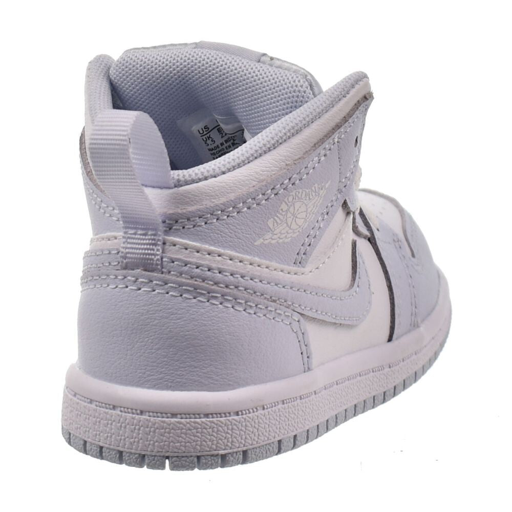 Jordan 1 Mid (TD) Toddlers' Shoes Cobalt Bliss/White fd8782-400