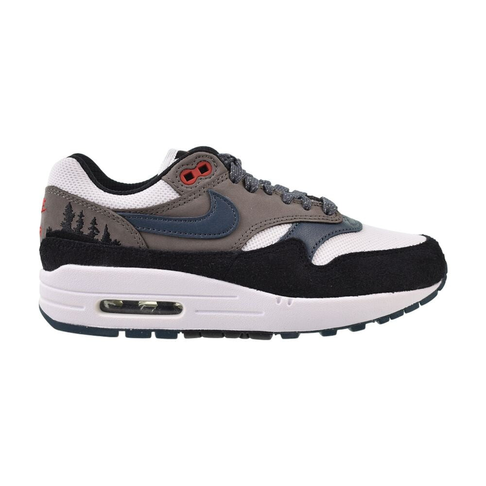 Nike Air Max 1 PRM "Escape Treeline" Mens Shoes White/Blue fj0698-100