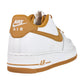 Nike Air Force 1 (GS) Big Kids' Shoes White/Desert Ochre fj0706-100