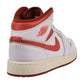 Jordan 1 Mid SE (GS) Big Kid's Shoes White-Lobster-Dune Red