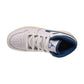 Air Jordan 1 Mid SE (GS) Big Kids' Shoes White/Industrial Blue fn7432-141