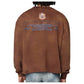 Smoke Rise Magnificence French Terry Crewneck Men's Sweatshirt Mustang fo25576-mustang