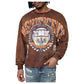 Smoke Rise Magnificence French Terry Crewneck Men's Sweatshirt Mustang fo25576-mustang