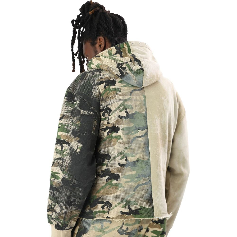 Smoke Rise Royalty Color Block Men's Hoodie Wood Camo fo26f532-na5