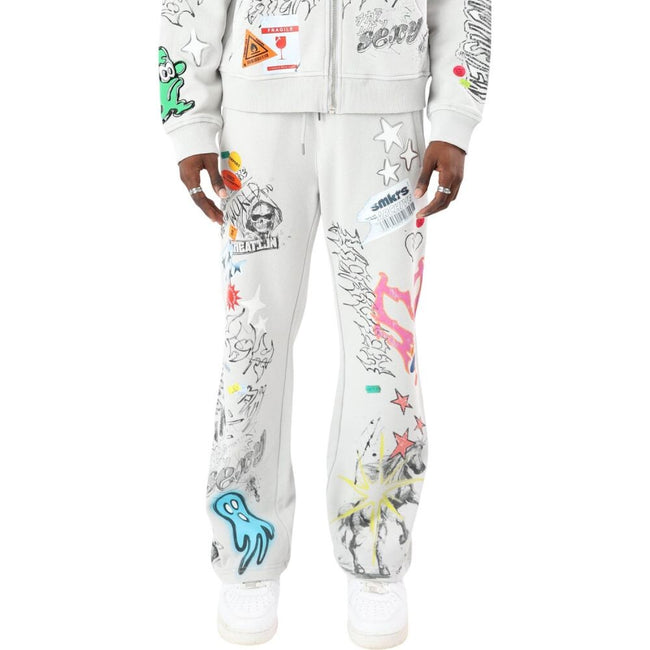 Smoke Rise Doodle Fleece Men's Sweatpants Microchip fp26f530-2ek