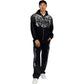Smoke Rise Sacred Dawn Fleece Men's Sweatpants Black fp26f537-black
