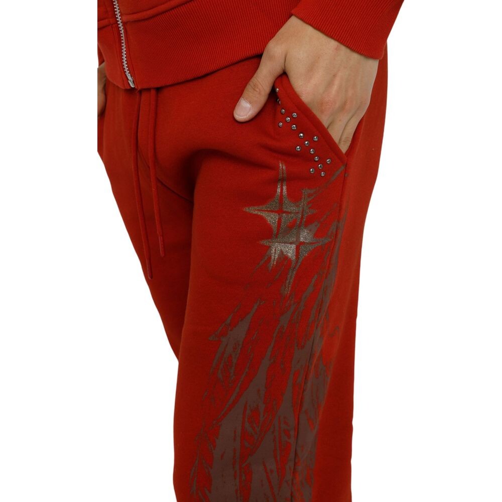 Smoke Rise Sacred Dawn Fleece Men's Sweatpants Cinnabar fp26f537-cinnabar