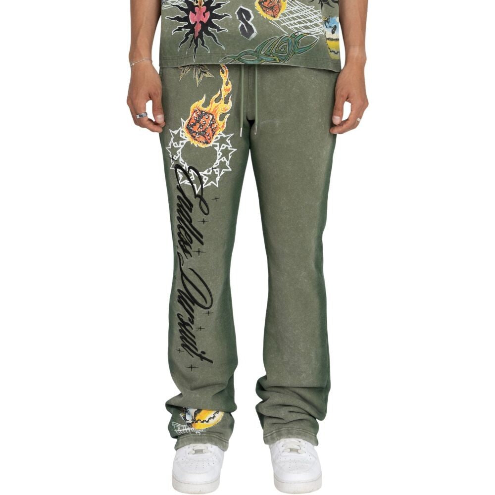 Smoke Rise Endless Pursuit Men's Sweatpants Vintage Army fp26f542z-vintagearmy