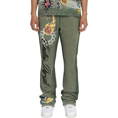 Smoke Rise Endless Pursuit Men's Sweatpants Vintage Army fp26f542z-vintagearmy