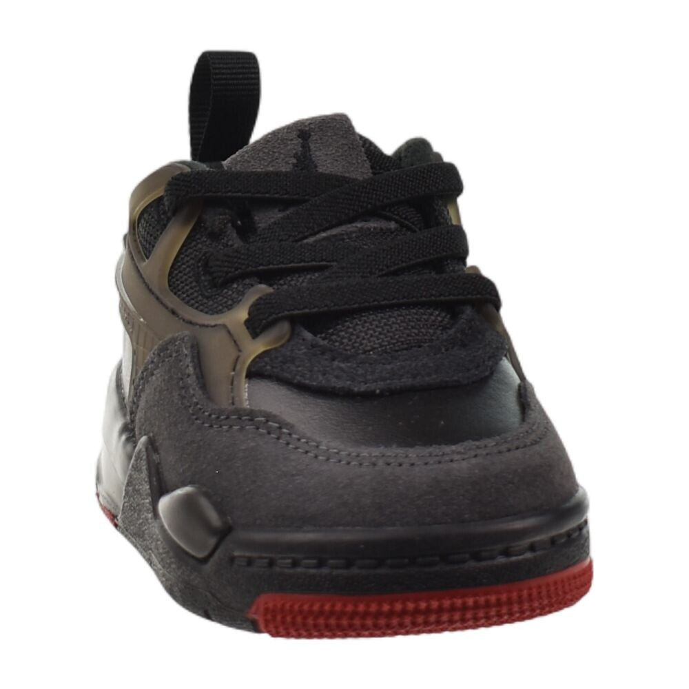 Jordan 4 RM Toddlers' Shoes Black/Varsity Red fq7937-060